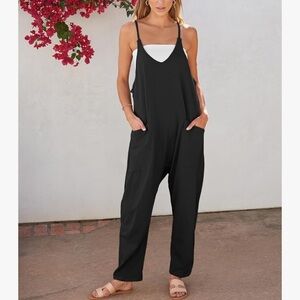 Black comfy jumpsuit- Never worn or washed